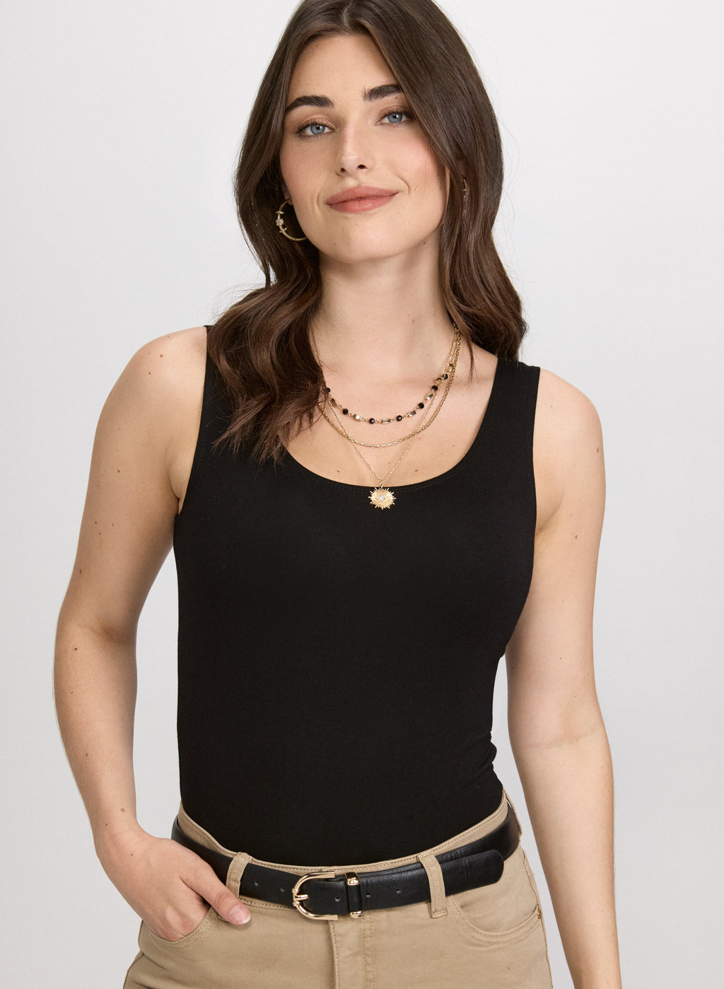 Scoop Neck Tank Top