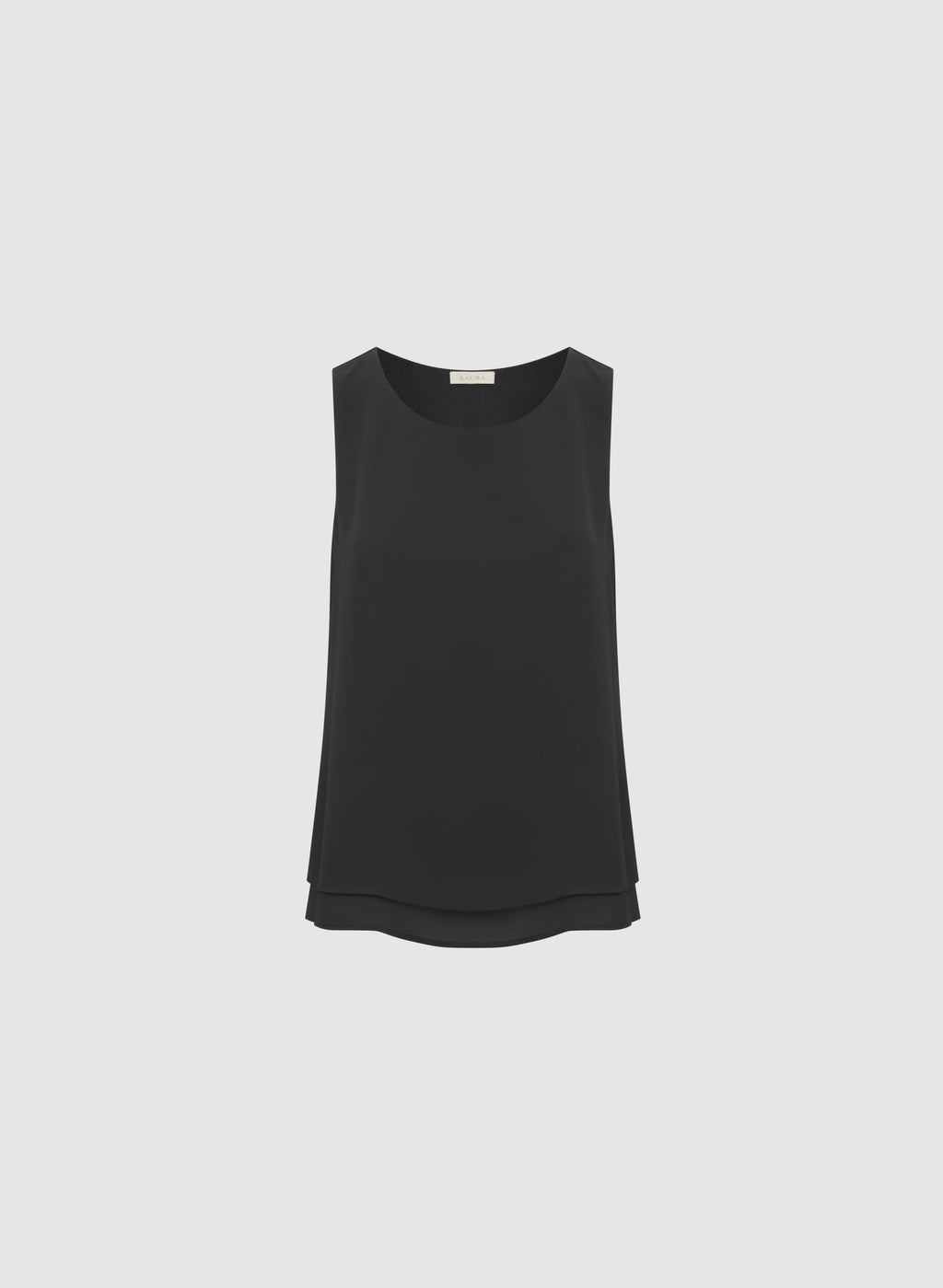 Layered Sleeveless Blouse