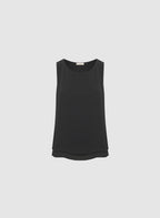 Layered Sleeveless Blouse