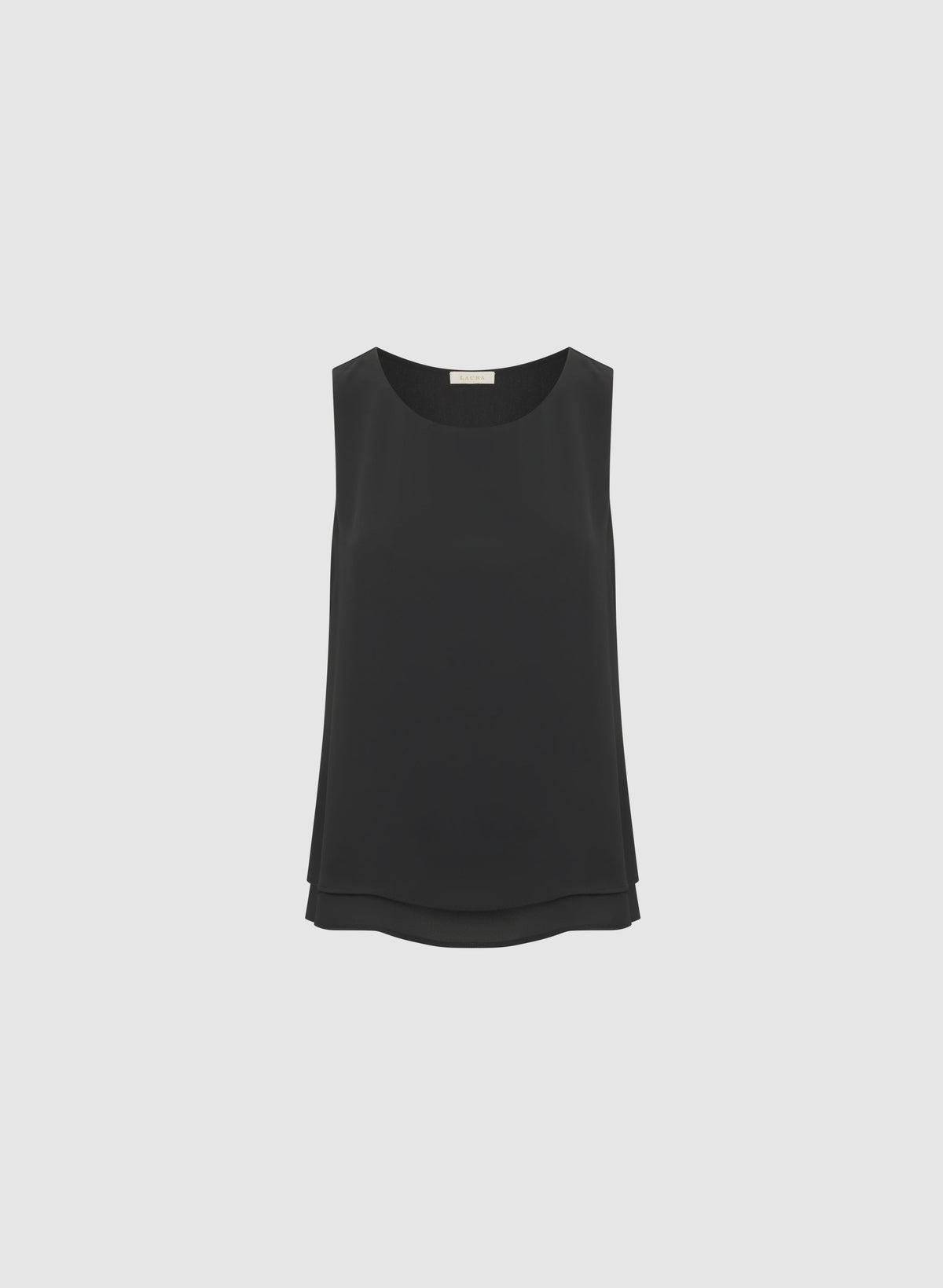Layered Sleeveless Blouse