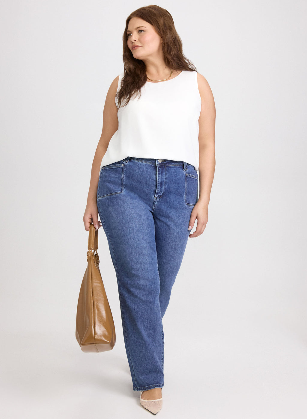 Layered Sleeveless Blouse