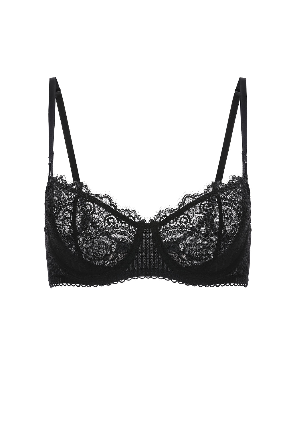 Lace Balconette Underwire Bra
