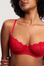 Lace Balconette Underwire Bra