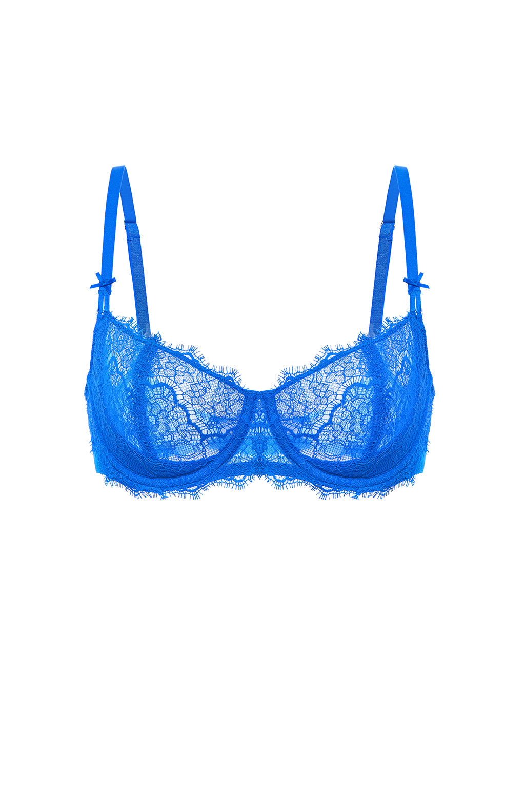 Eyelash Lace Balconette Bra
