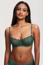 Eyelash Lace Balconette Bra