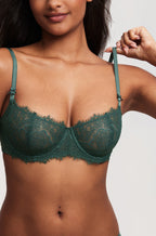 Eyelash Lace Balconette Bra
