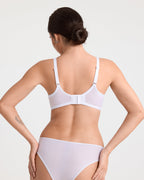 Full Coverage Underwire Mesh Lace Bra
