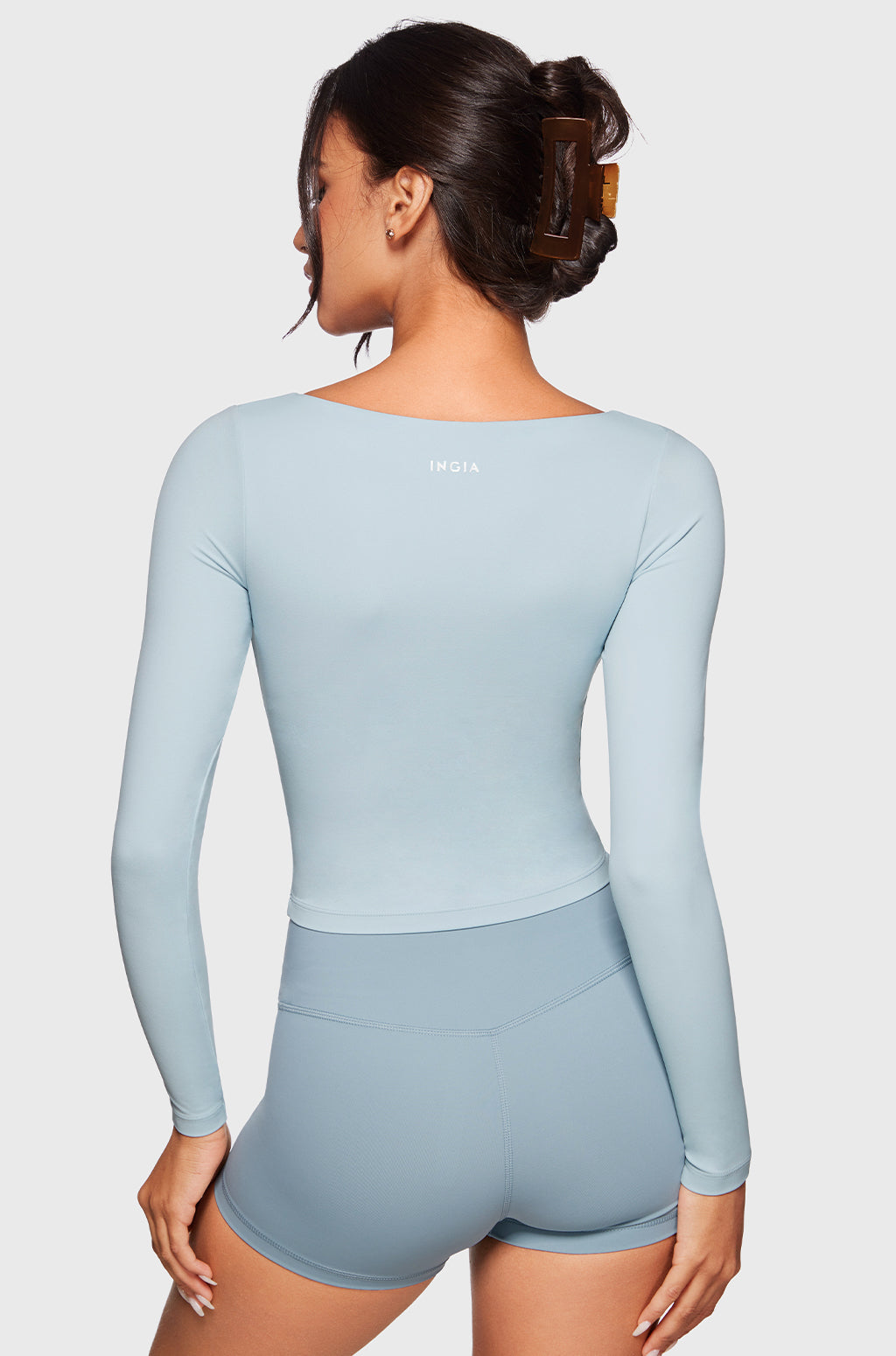 V-Neck Long Sleeve Tops