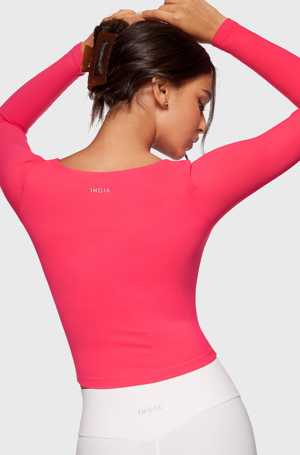 V-Neck Long Sleeve Tops