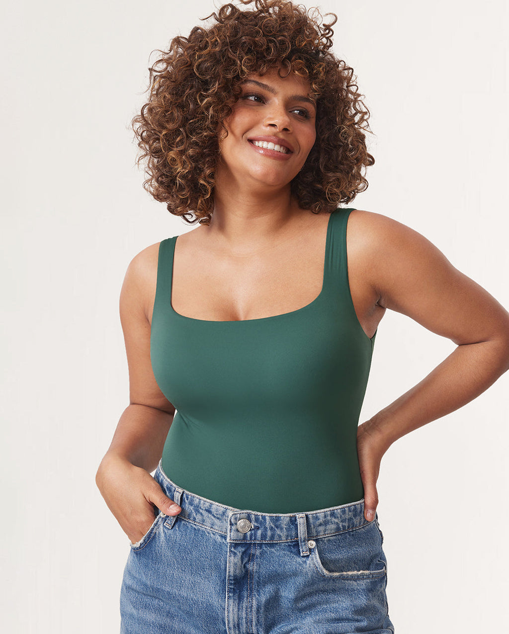 Square Neck Bodysuit