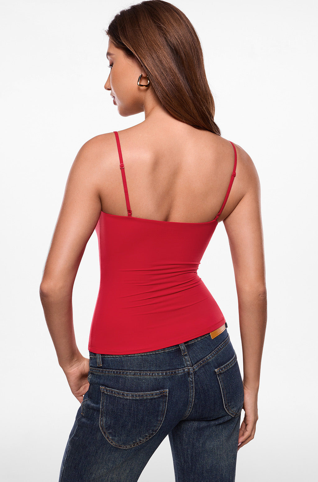 Inbarely® Soft Adjustable Double Lined Crop Camis