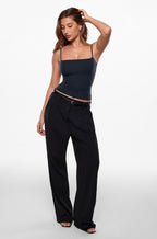 Inbarely® Soft Adjustable Double Lined Crop Camis
