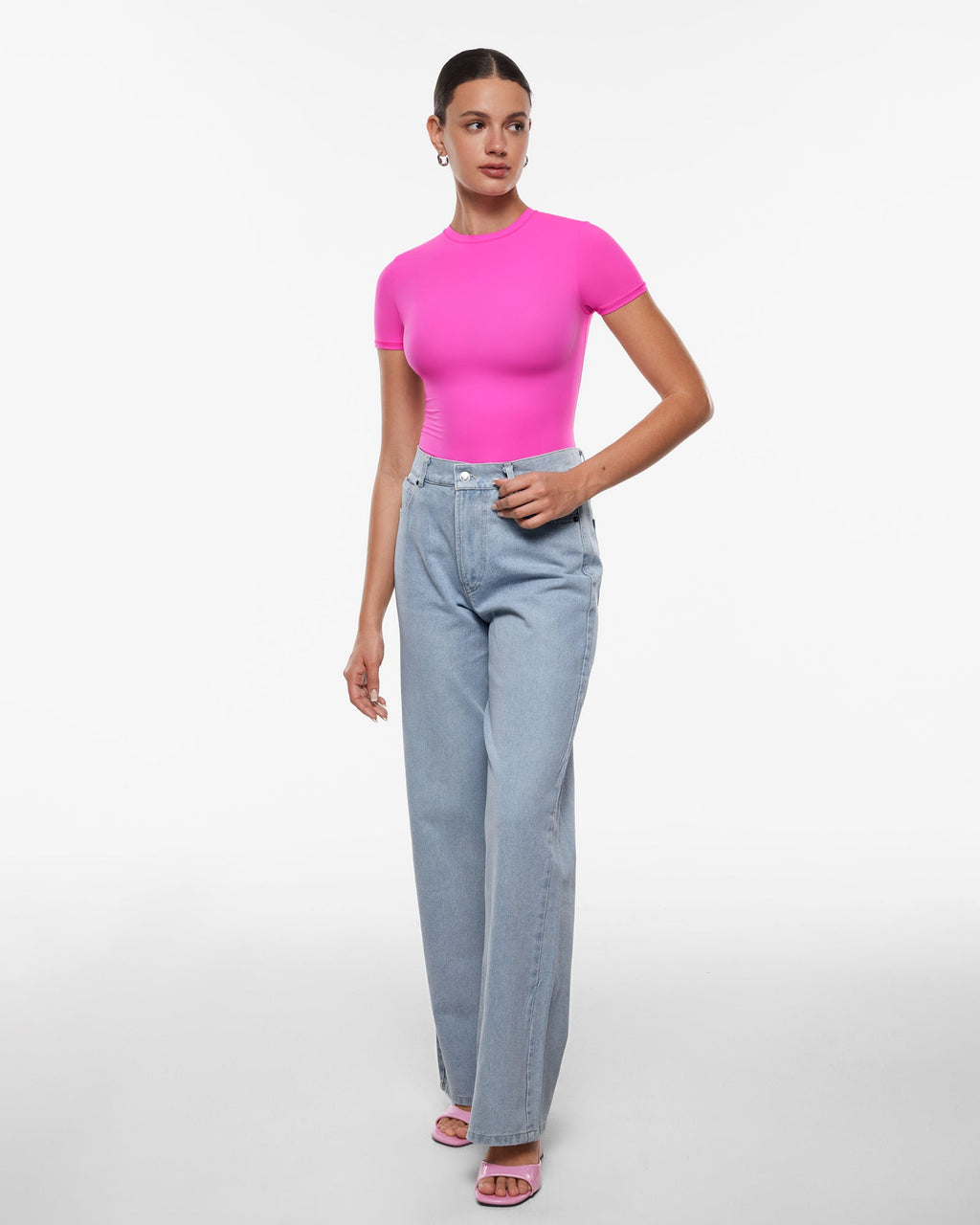 Inbarely® Soft Short Sleeve Top - Single Layer
