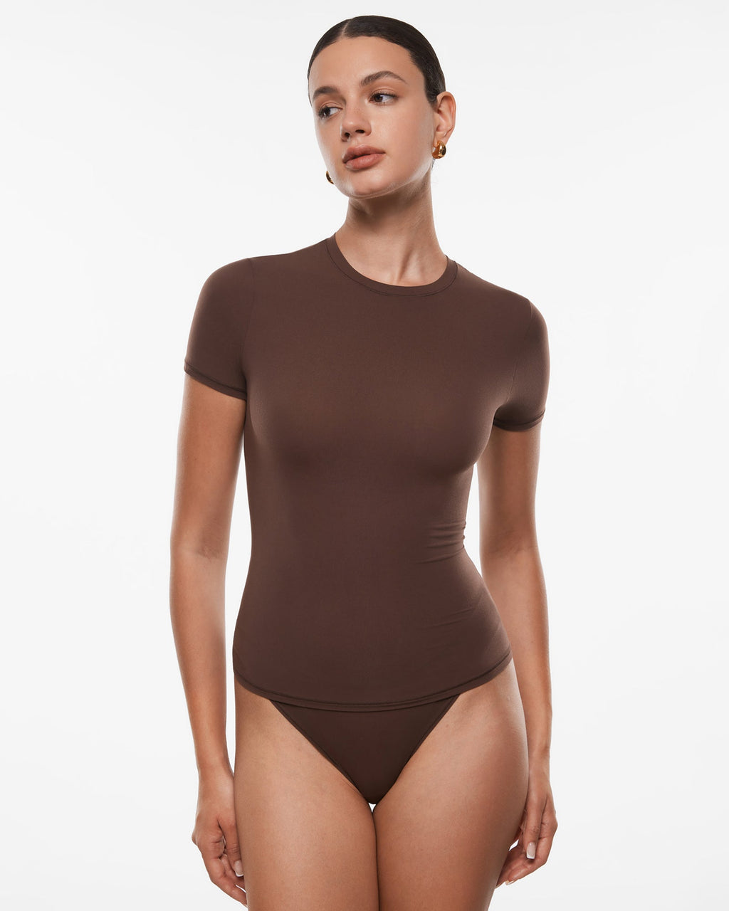 Inbarely® Soft Short Sleeve Top - Single Layer