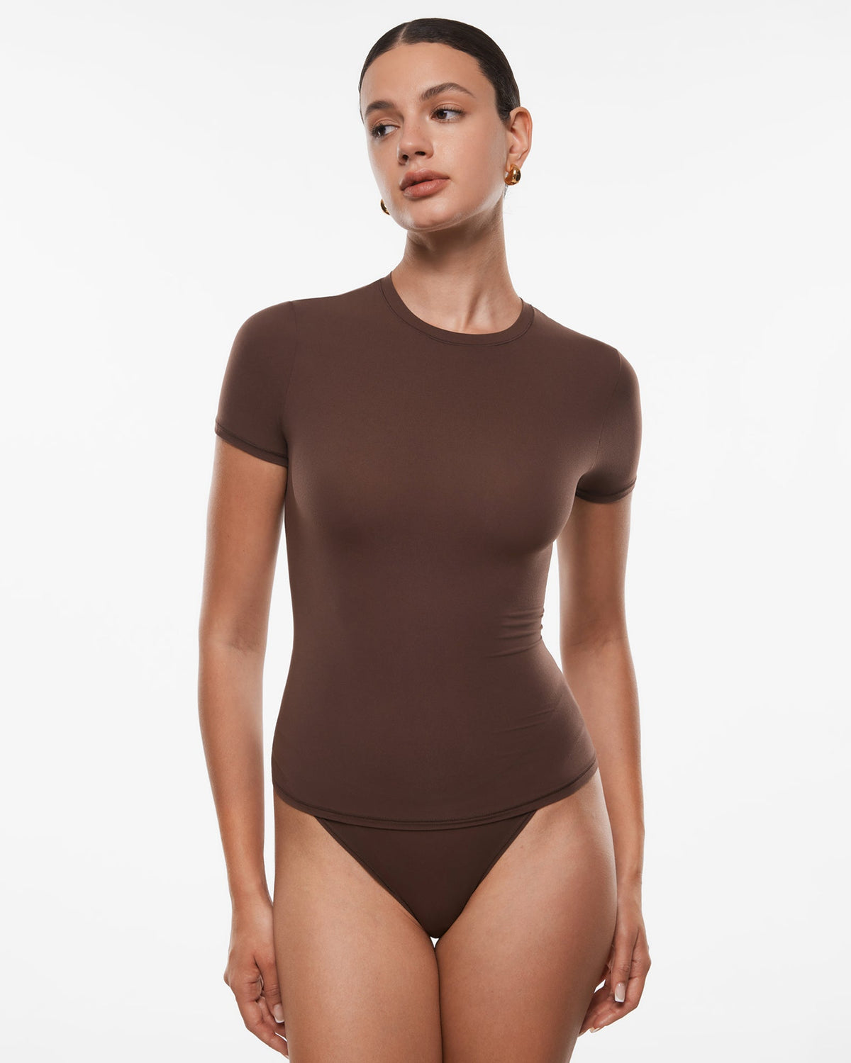 Inbarely® Soft Short Sleeve Top - Single Layer