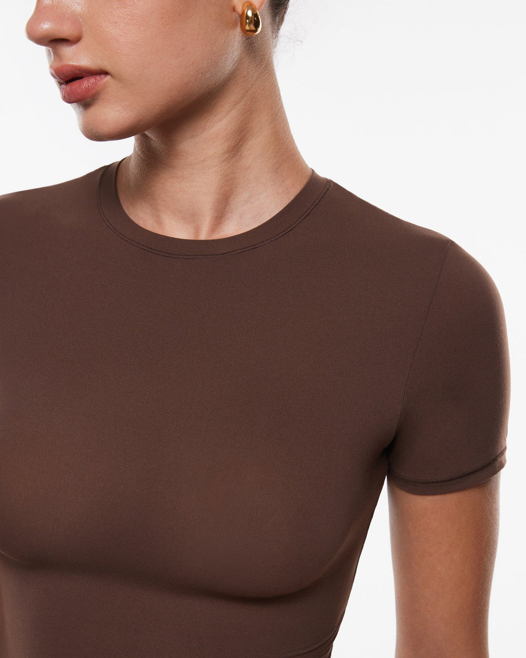 Inbarely® Soft Short Sleeve Top - Single Layer