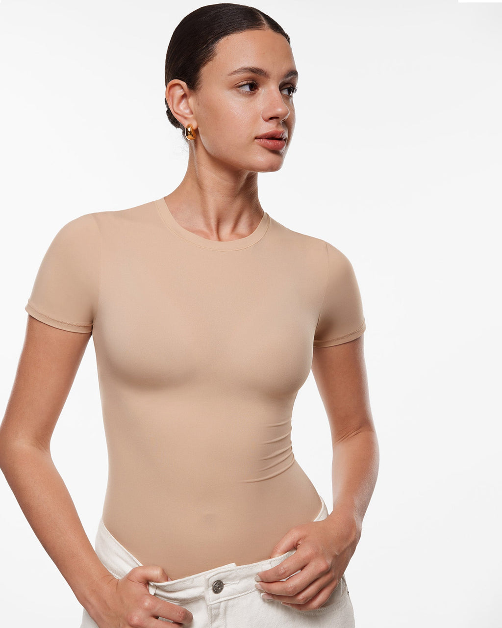 Inbarely® Soft Short Sleeve Top - Single Layer