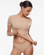 Inbarely® Soft Short Sleeve Top - Single Layer