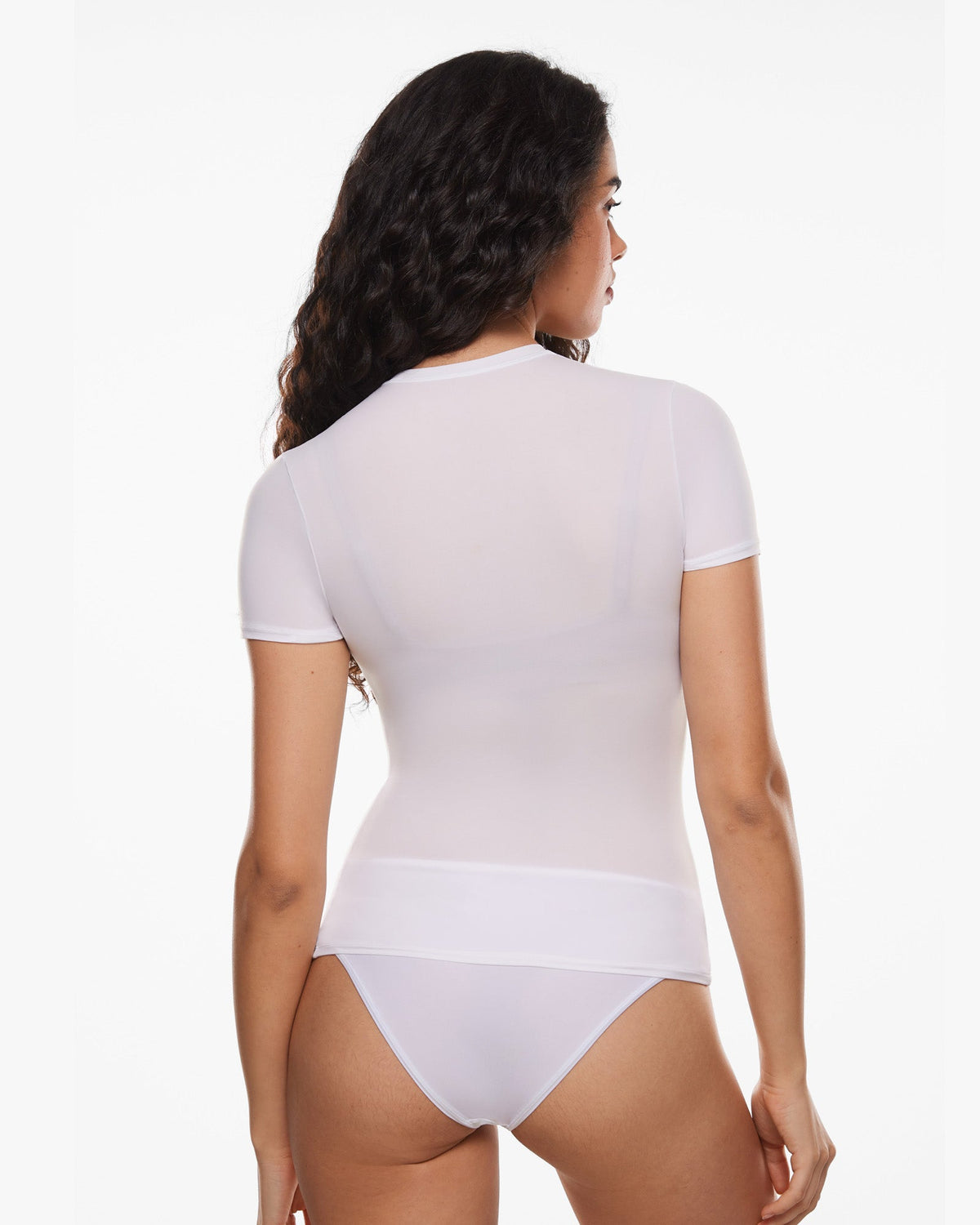 Inbarely® Soft Short Sleeve Top - Single Layer