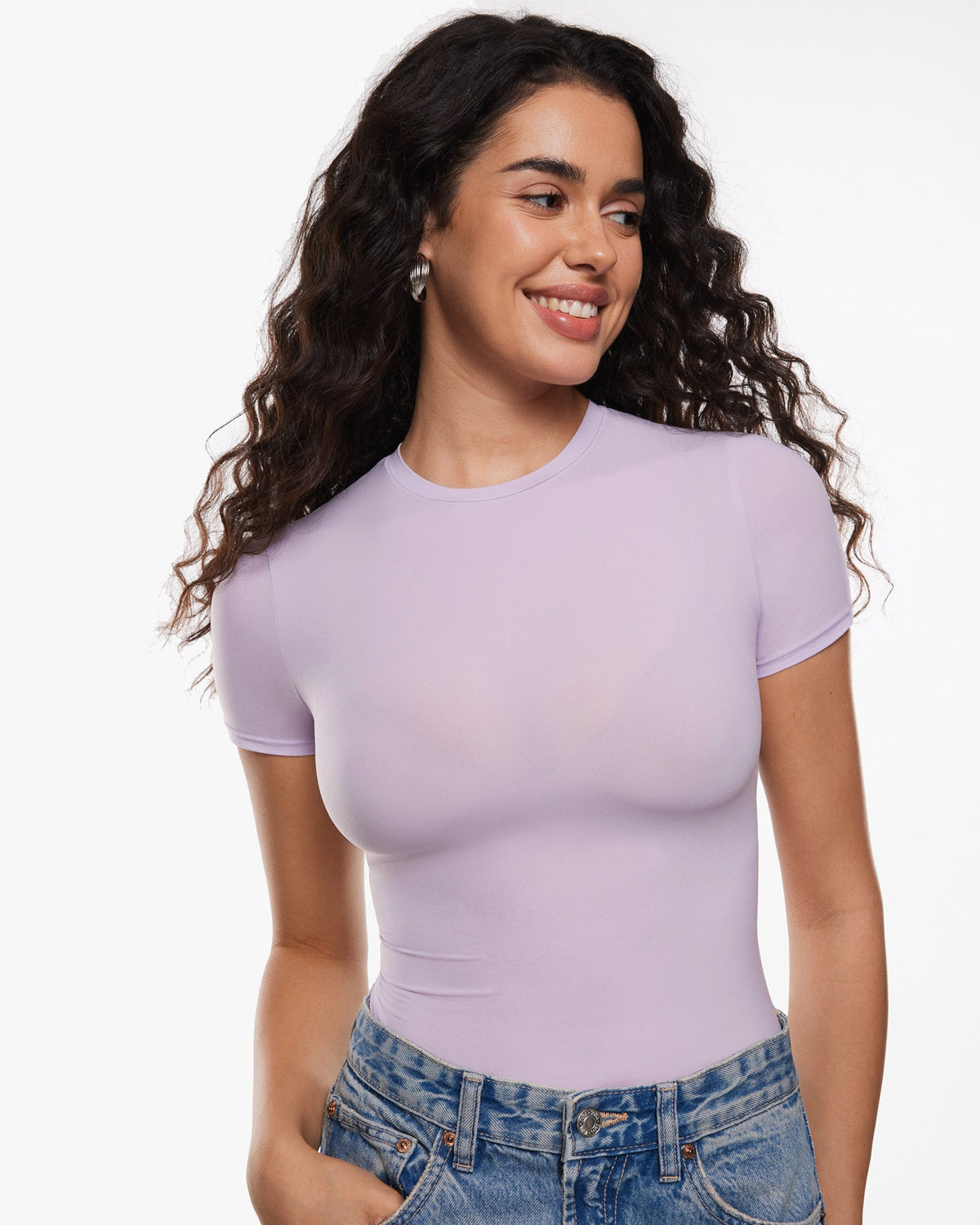 Inbarely® Soft Short Sleeve Top - Single Layer