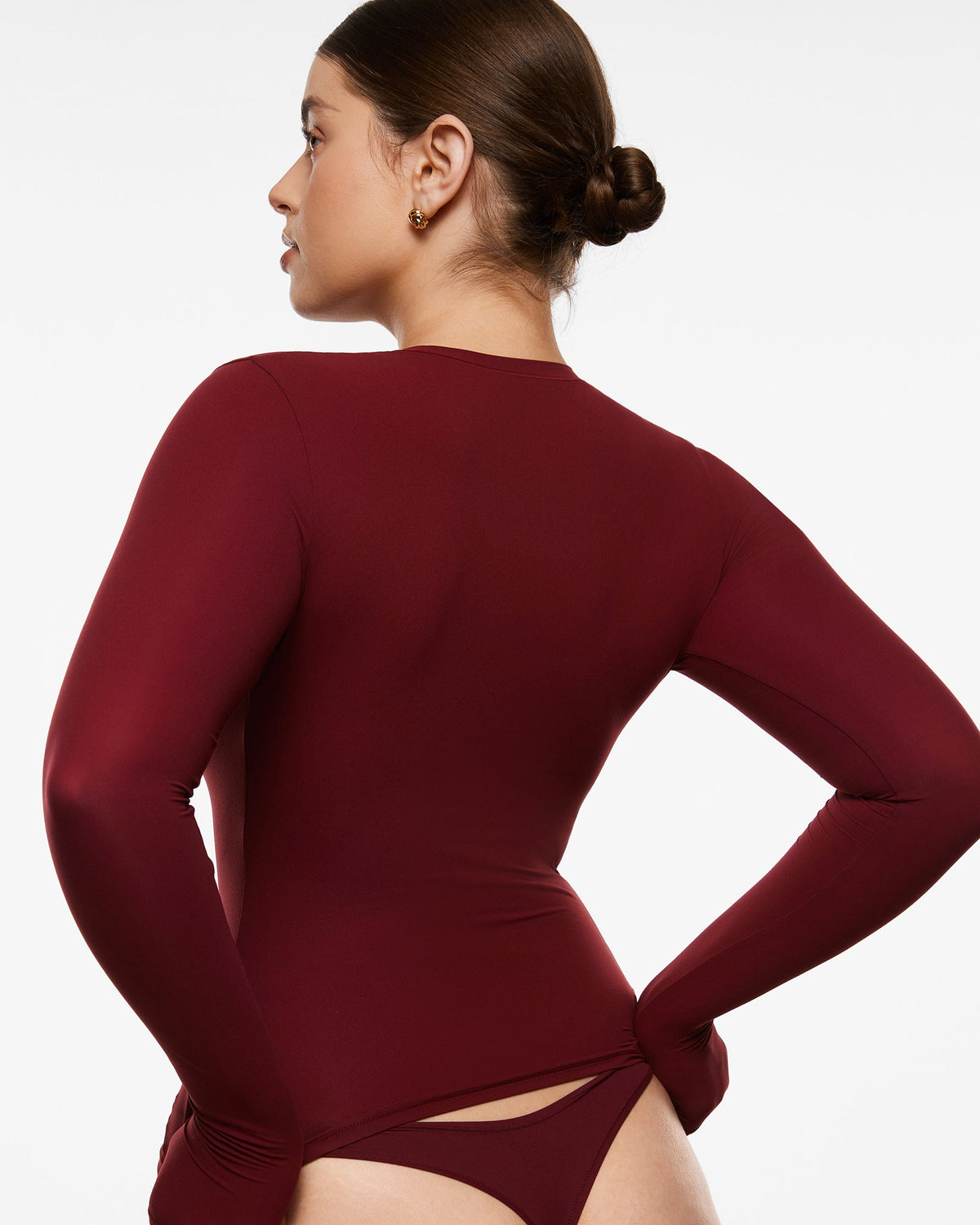 Inbarely® Soft Single Layer Basic Long Sleeve Shirts