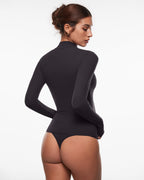Inbarely® Soft Mock Turtleneck Long Sleeve Top