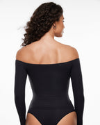 Inbarely® Soft Off The Shoulder Long Sleeve Top