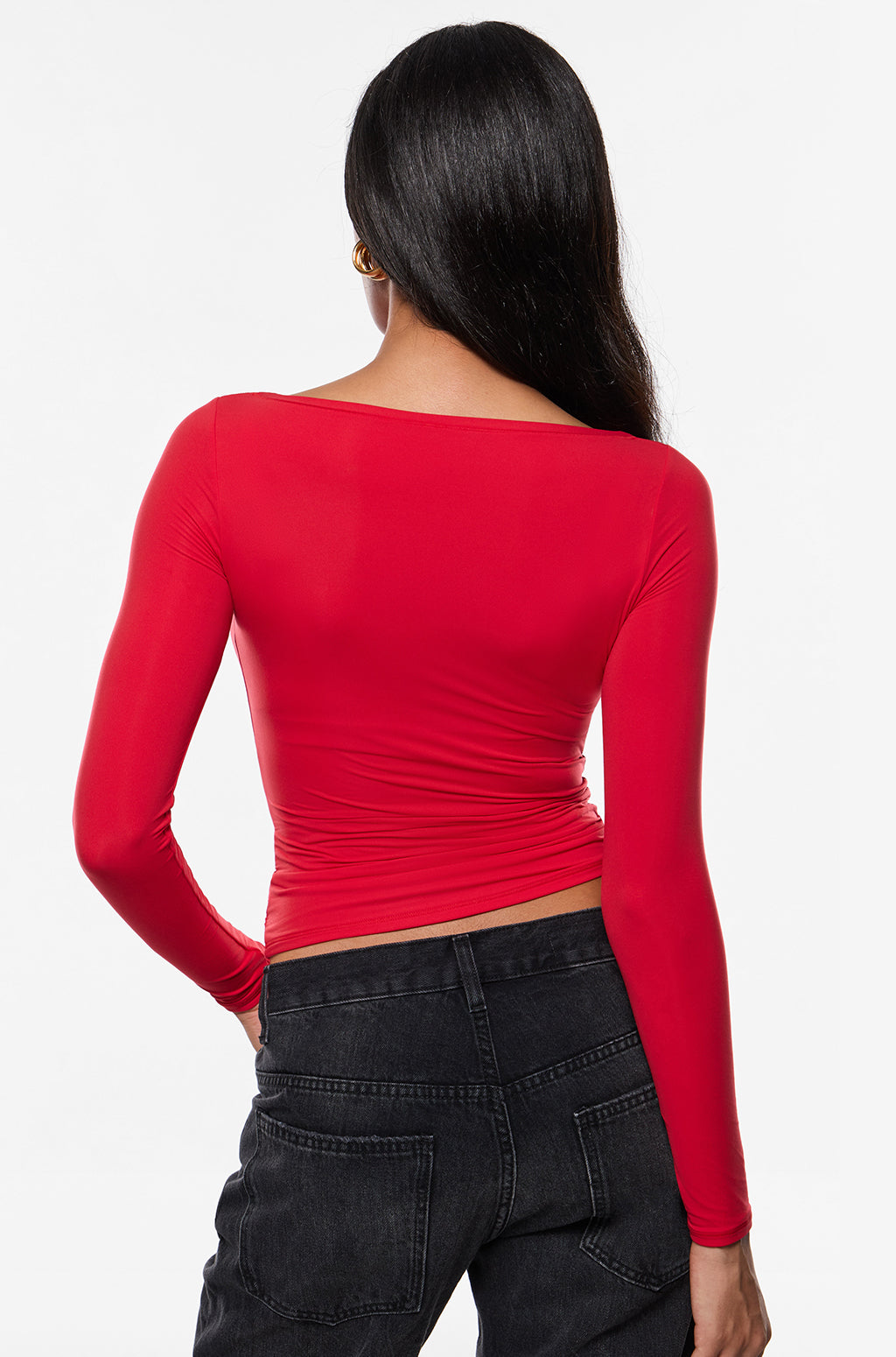 Inbarely® Ultra Boat Neck Long Sleeve Shirts