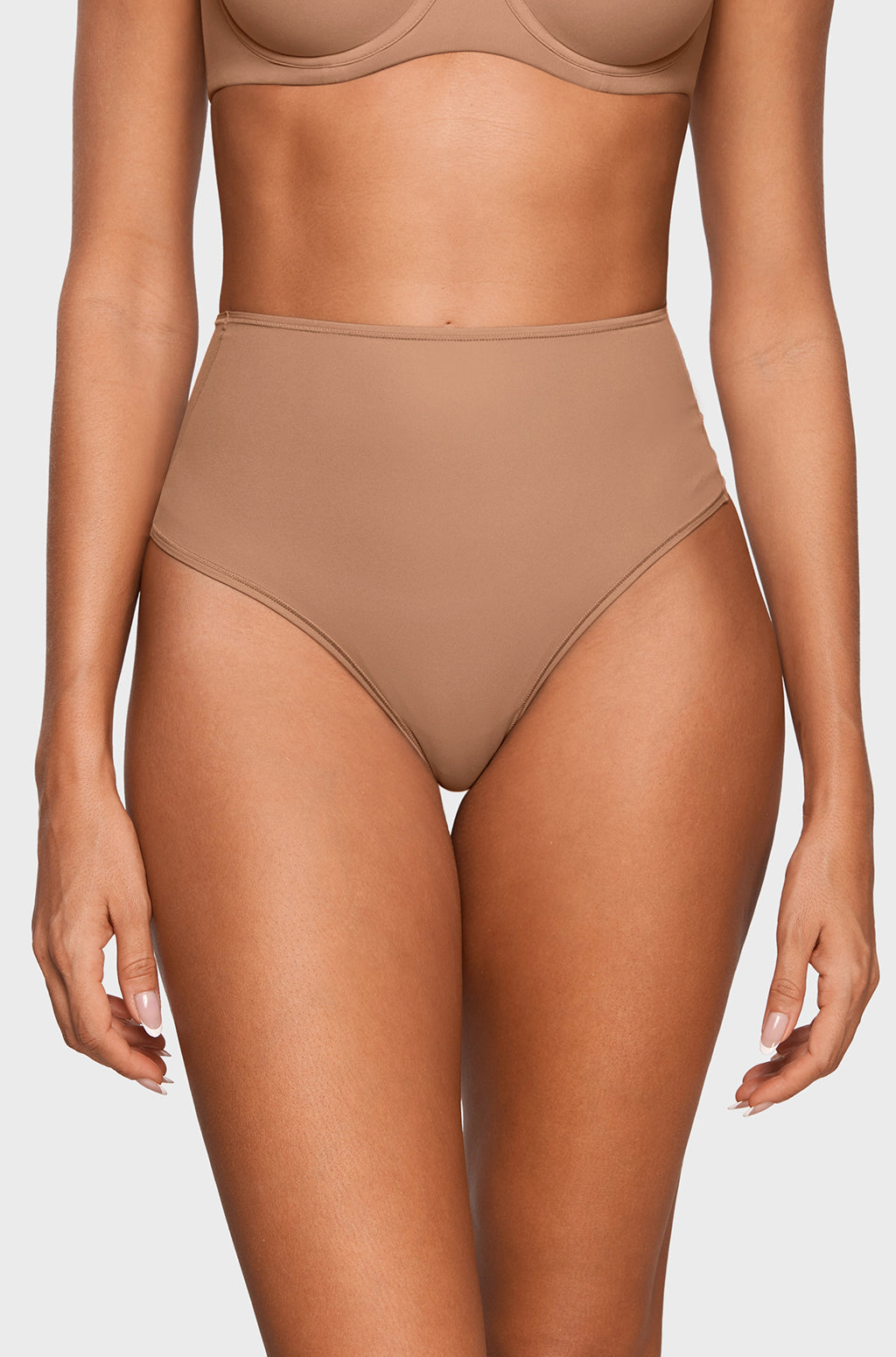 Inbarely® Plus High Waisted Thongs 3 Pack