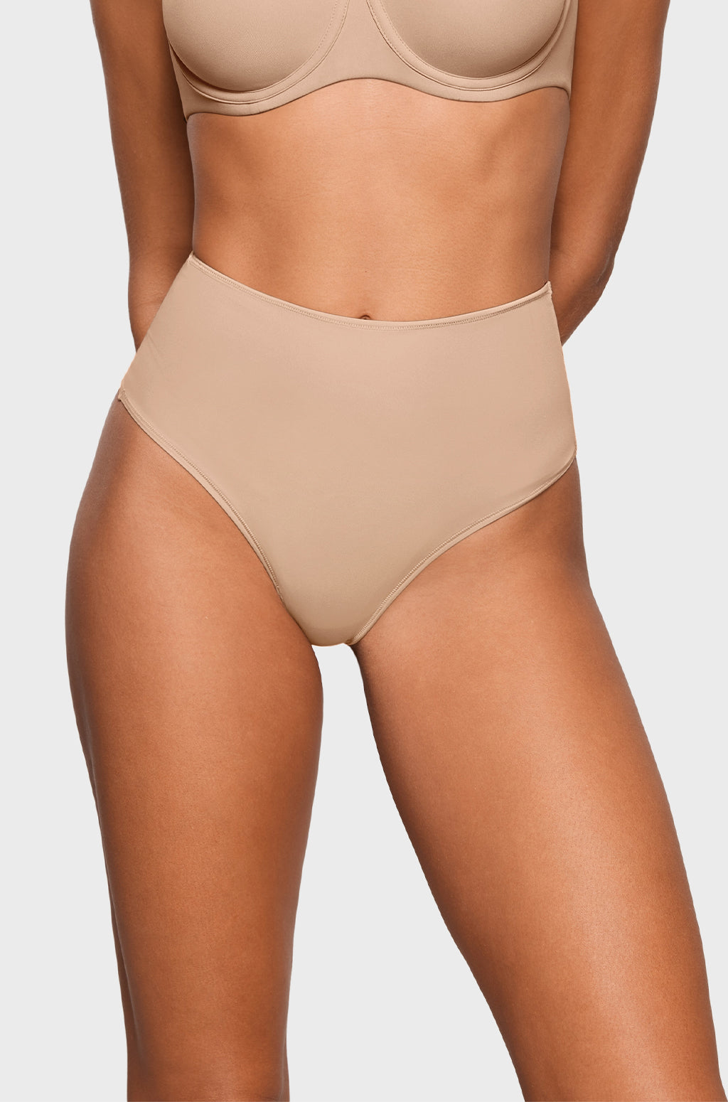 Inbarely® Plus High Waisted Thongs 3 Pack