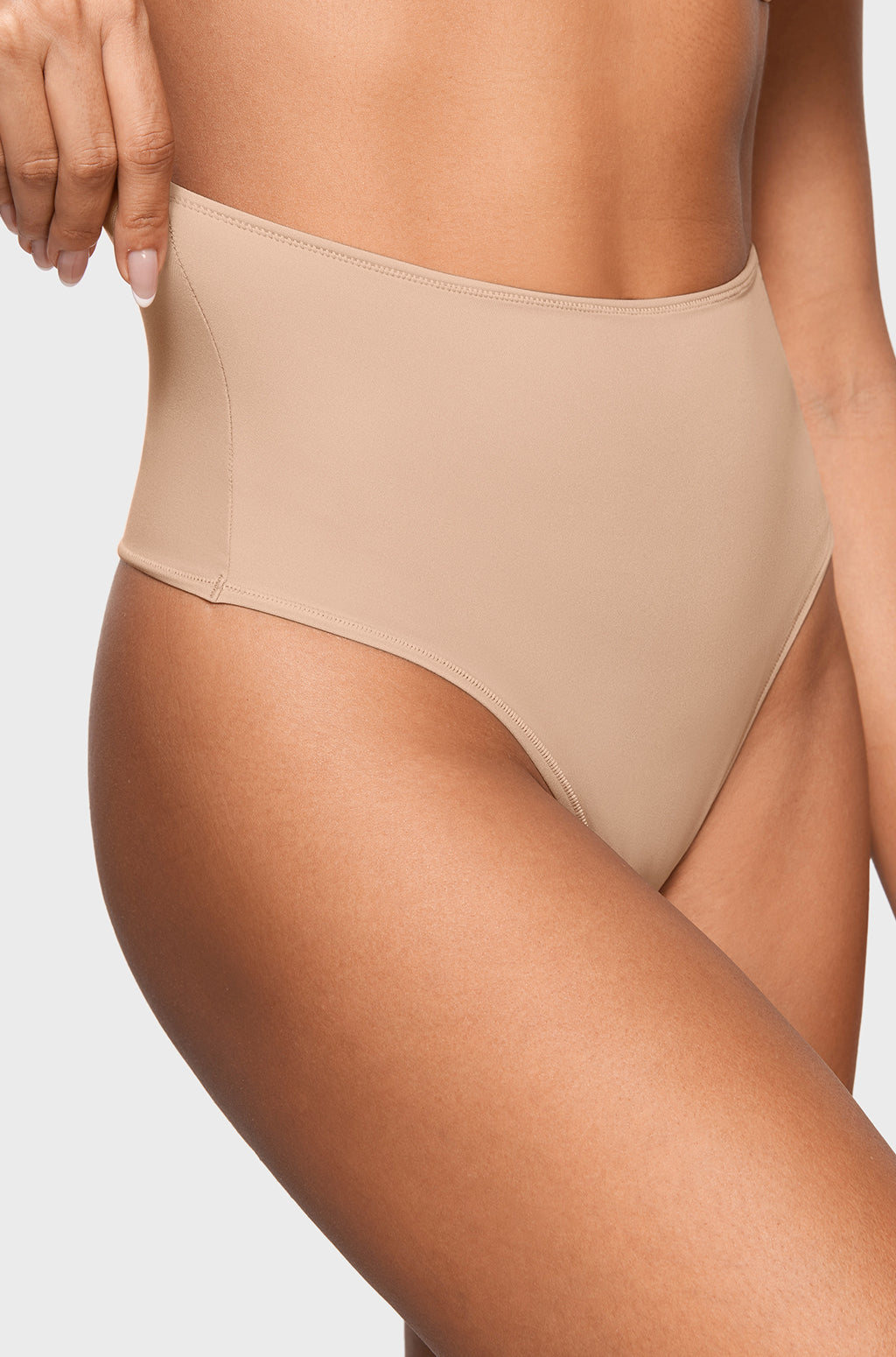 Inbarely® Plus High Waisted Thongs 3 Pack