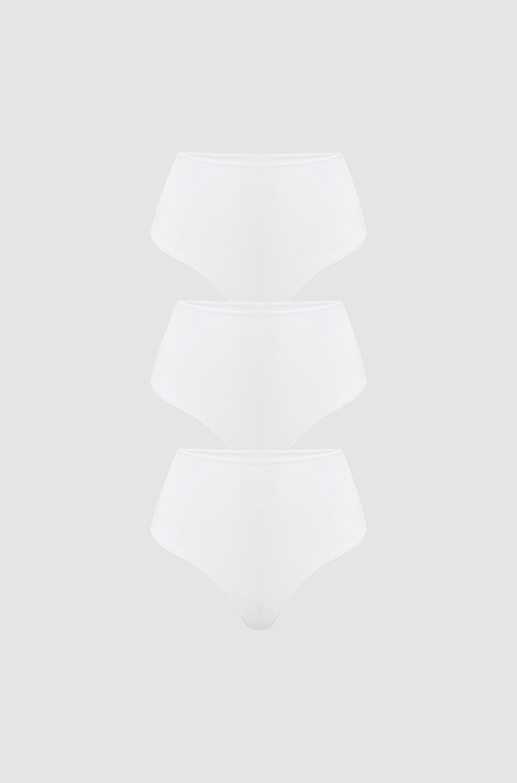 Inbarely® Plus High Waisted Thongs 3 Pack