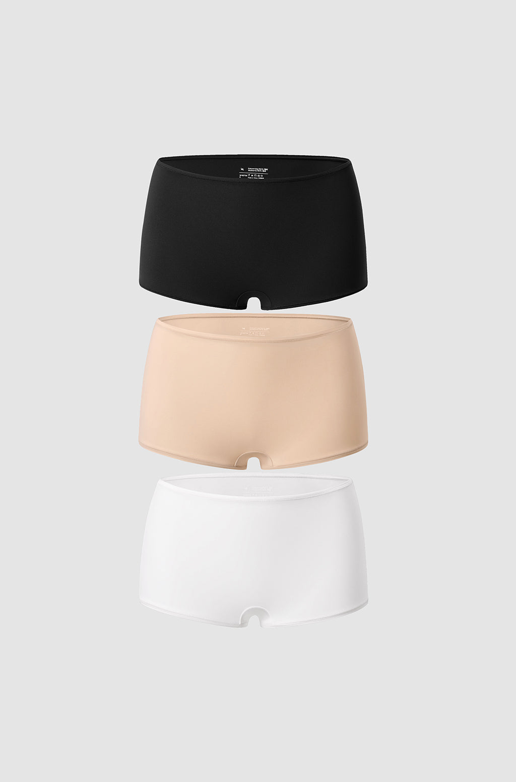 Inbarely® Plus Mid Waist Boy Shorts 3 Pack