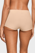 Inbarely® Plus Mid Waist Boy Shorts 3 Pack