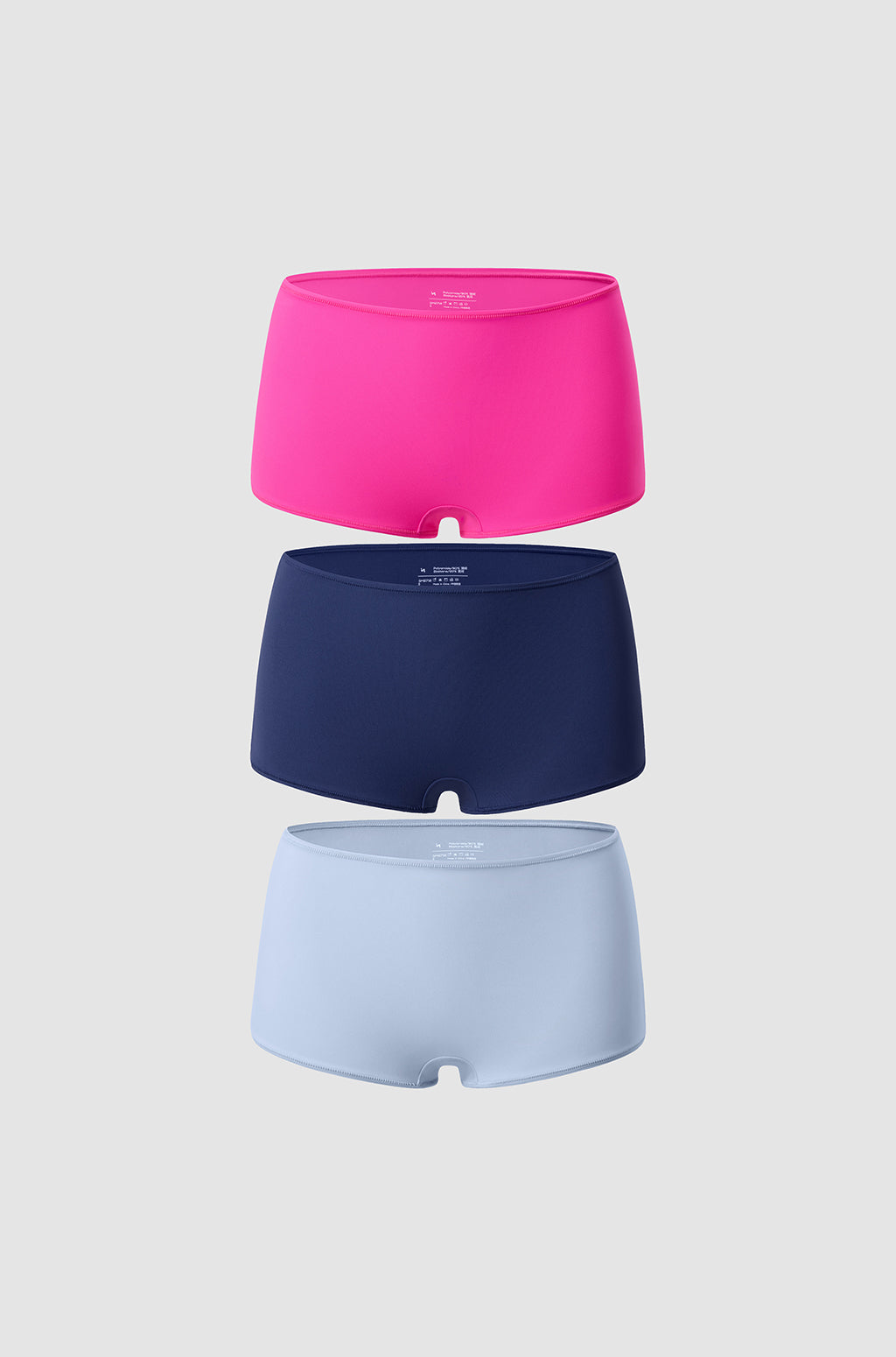 Inbarely® Plus Mid Waist Boy Shorts 3 Pack