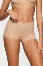 Inbarely® Plus Mid Waist Boy Shorts 3 Pack
