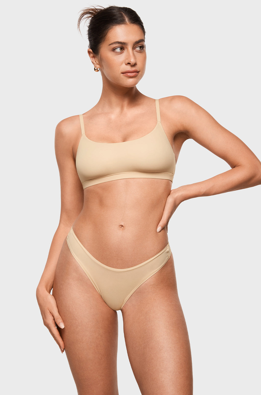 Inbarely® Soft V-shaped Low Rise Thongs 3 Pack