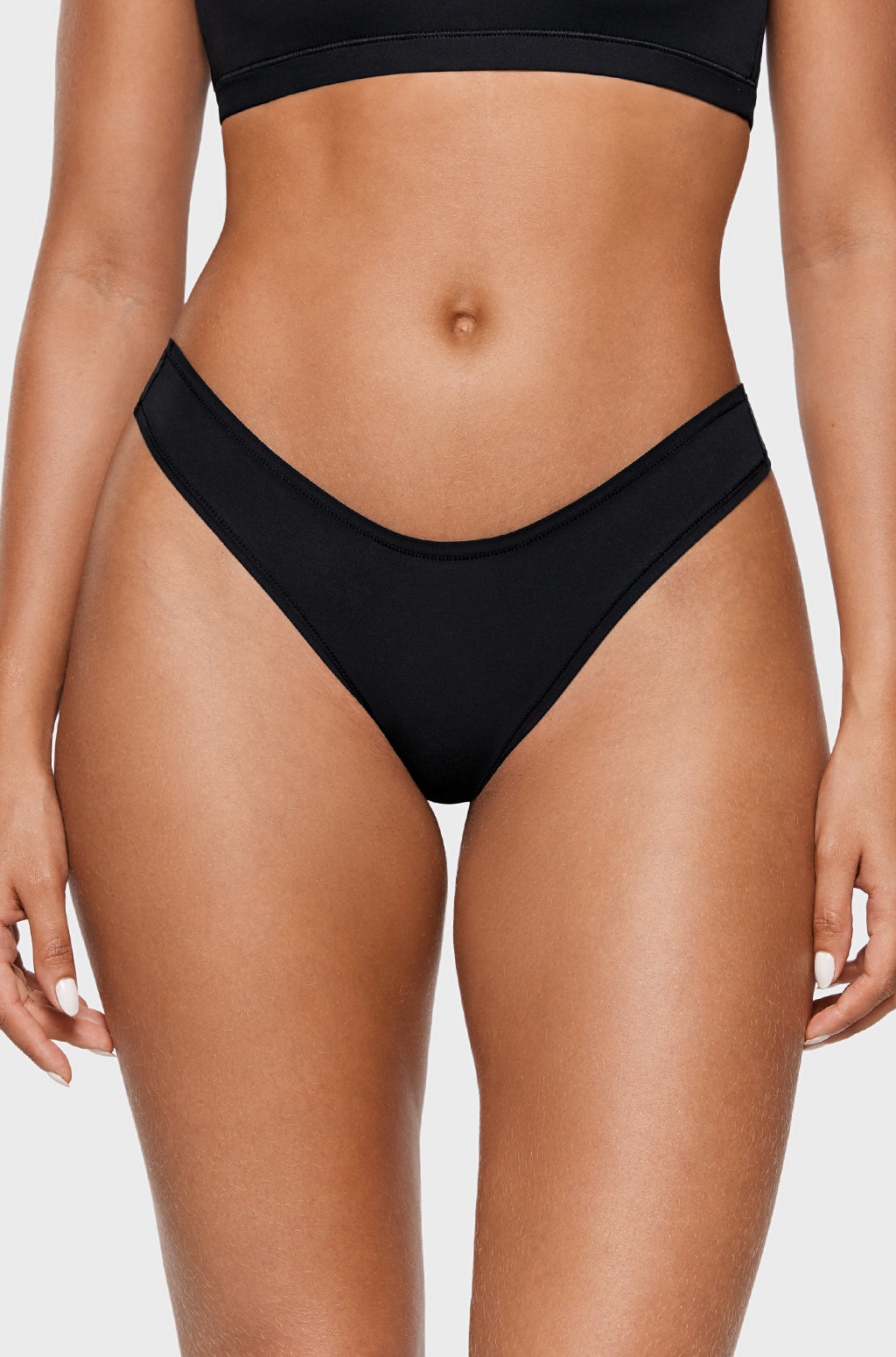 Inbarely® Soft V-shaped Low Rise Thongs 3 Pack
