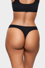 Inbarely® Soft V-shaped Low Rise Thongs 3 Pack
