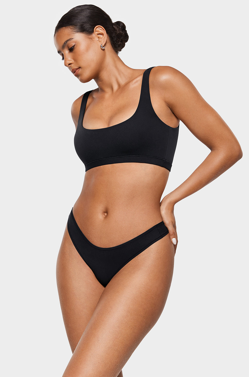 Inbarely® Soft V-shaped Low Rise Thongs 3 Pack