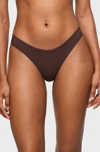 Inbarely® Soft V-shaped Low Rise Thongs 3 Pack