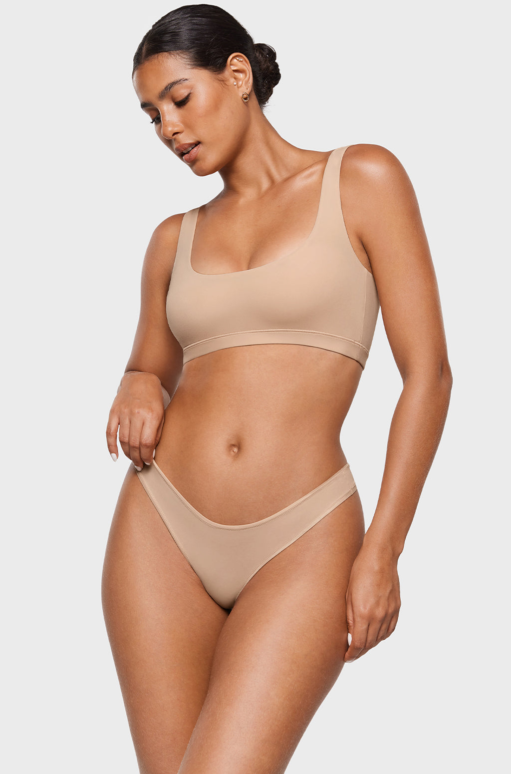Inbarely® Soft V-shaped Low Rise Thongs 3 Pack