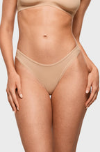 Inbarely® Soft V-shaped Low Rise Thongs 3 Pack