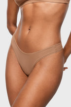 Inbarely® Soft V-shaped Low Rise Thongs 3 Pack