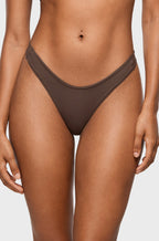 Inbarely® Soft V-shaped Low Rise Thongs 3 Pack