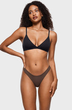 Inbarely® Soft V-shaped Low Rise Thongs 3 Pack
