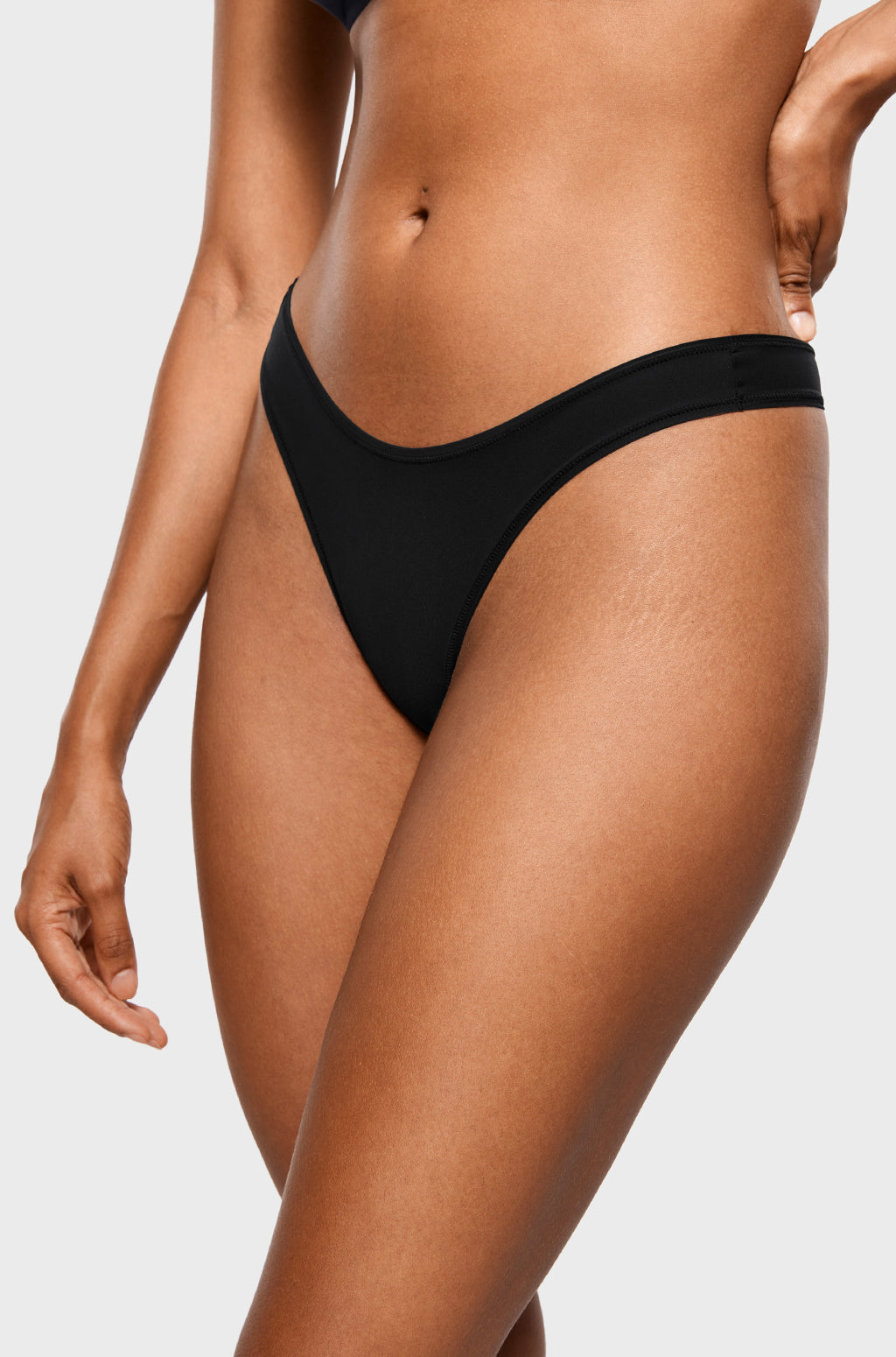 Inbarely® Soft V-shaped Low Rise Thongs 3 Pack