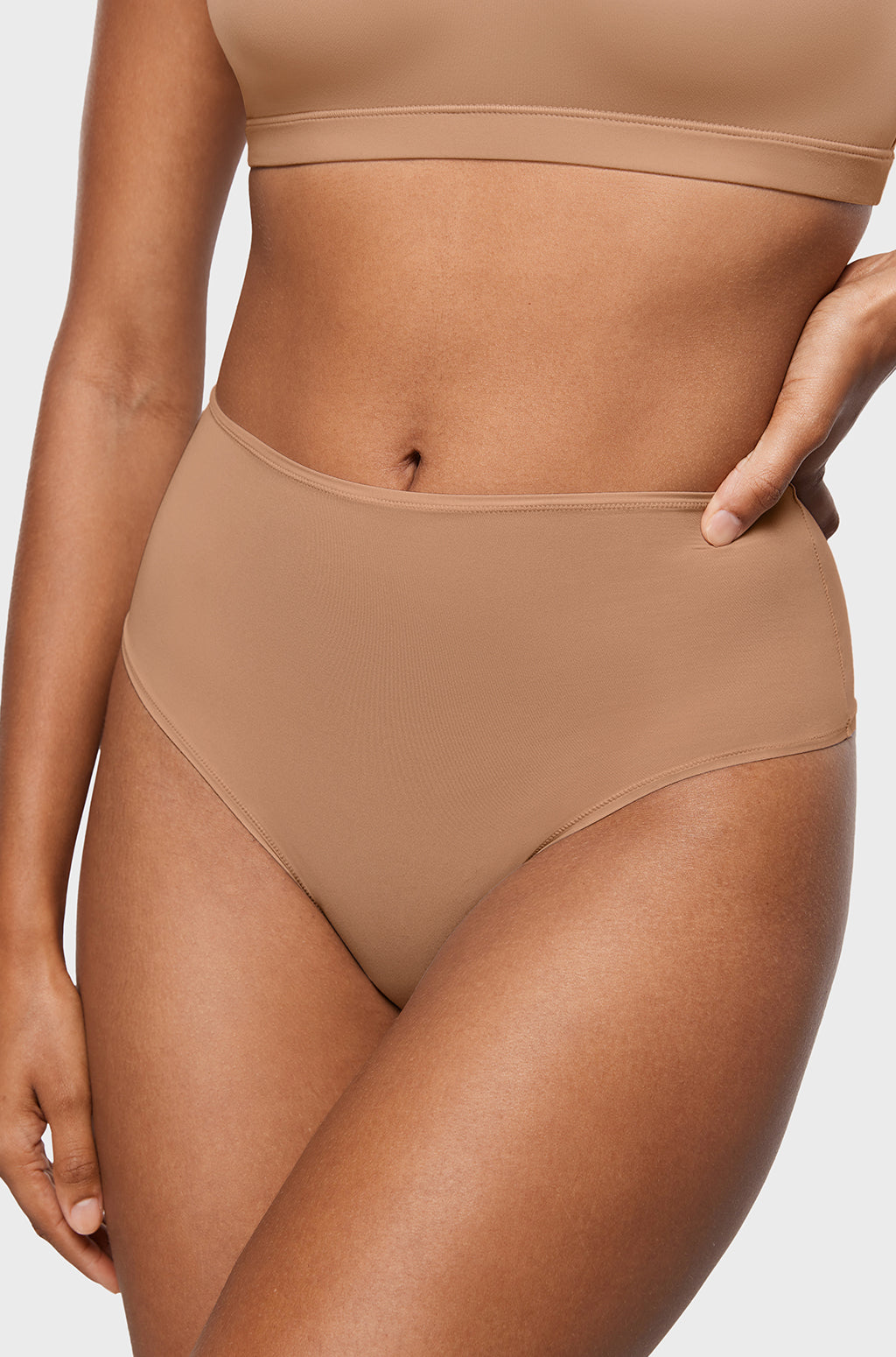 Inbarely® Soft High Rise Thongs 3 Pack