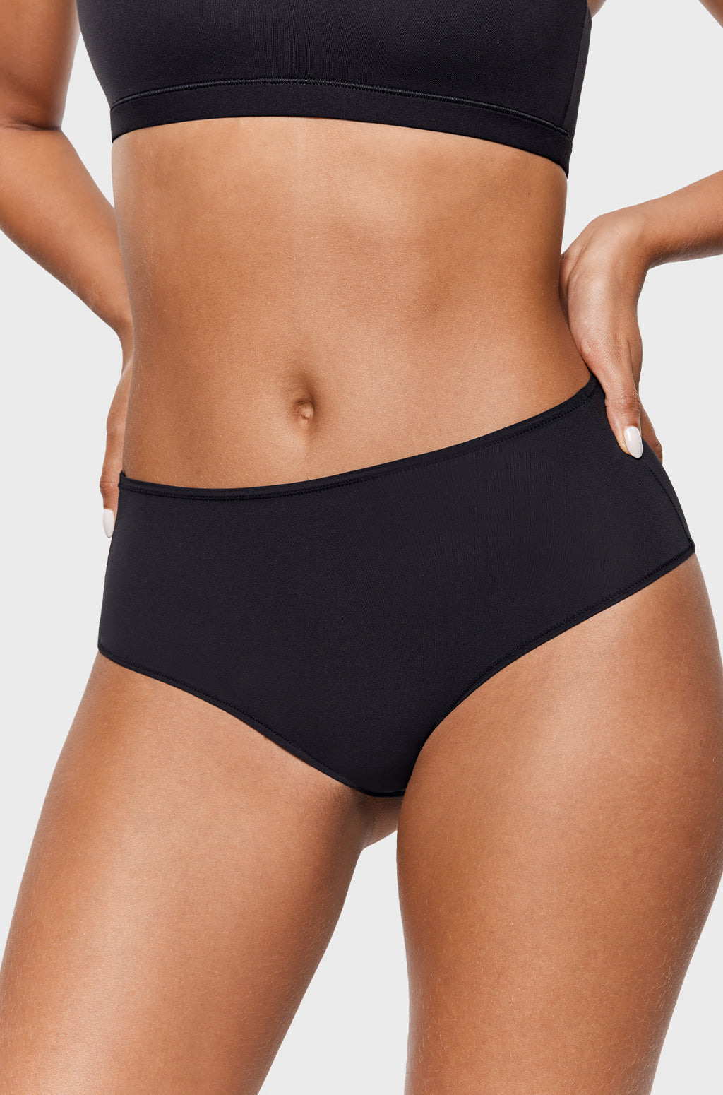 Inbarely® Soft Mid Waist Full Briefs 3 Pack