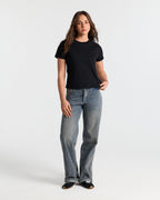Short Sleeve Classic Crop T-Shirt